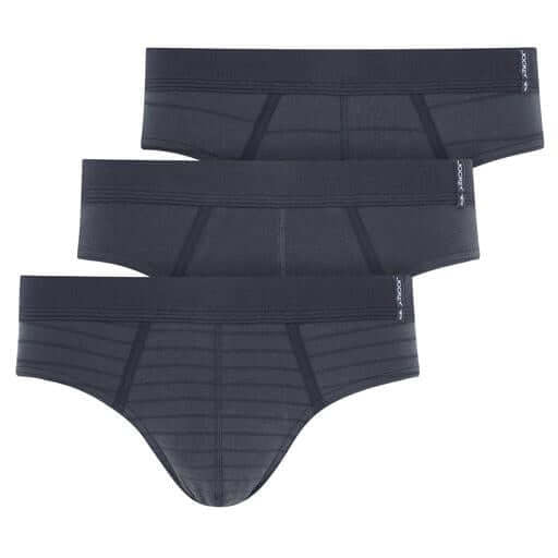 Jockey Active Cotton 3 Pack Brief - Black