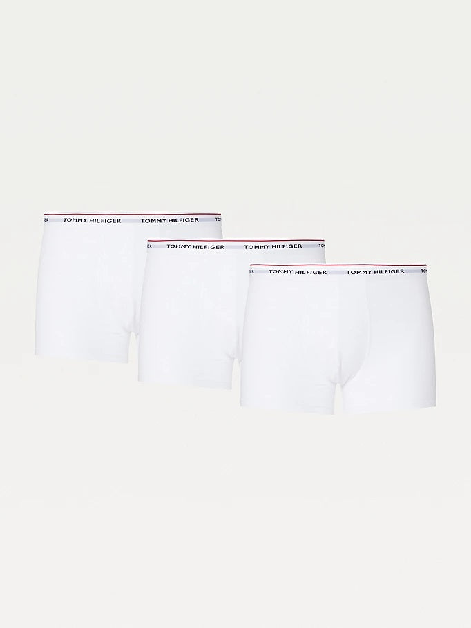 Tommy Hilfiger 3 Pack Low Rise Trunks (White)