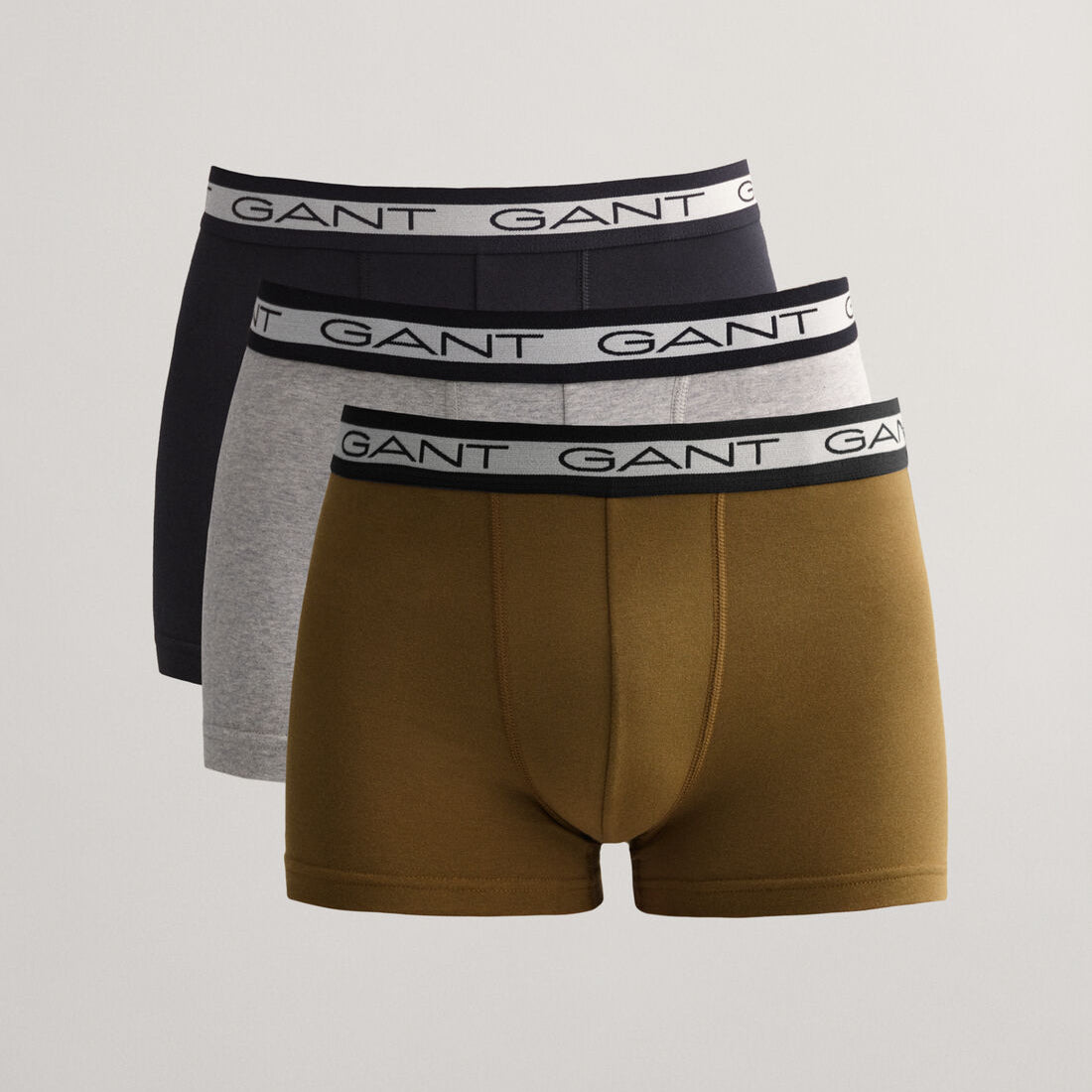 GANT 3 Pack Trunks - Army Green