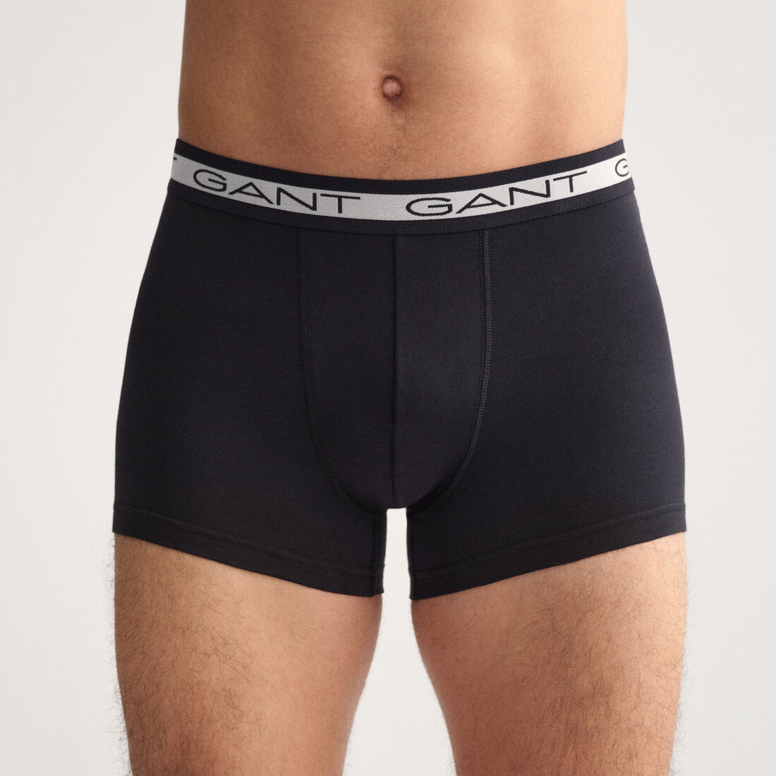 GANT - 5 Pack Stretch Cotton Trunks - Black