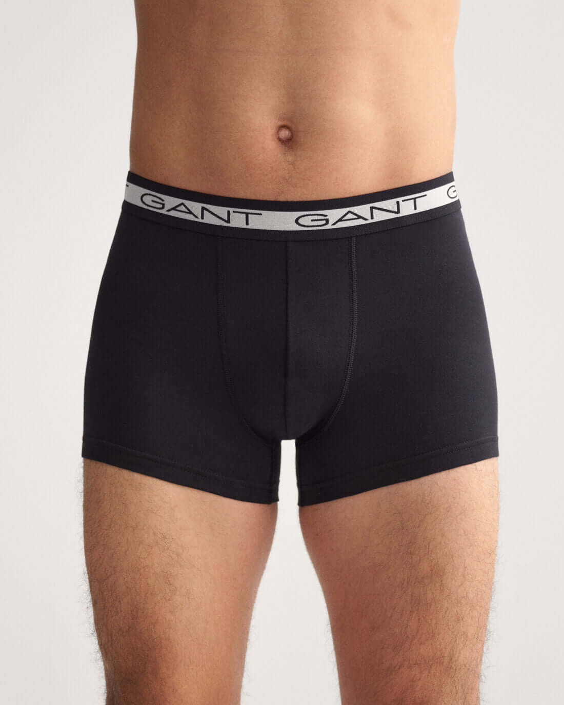 GANT - 5 Pack Stretch Cotton Trunks - Black