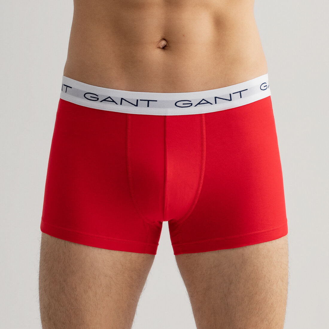 GANT 3-Pack Trunks - Red / White / Navy