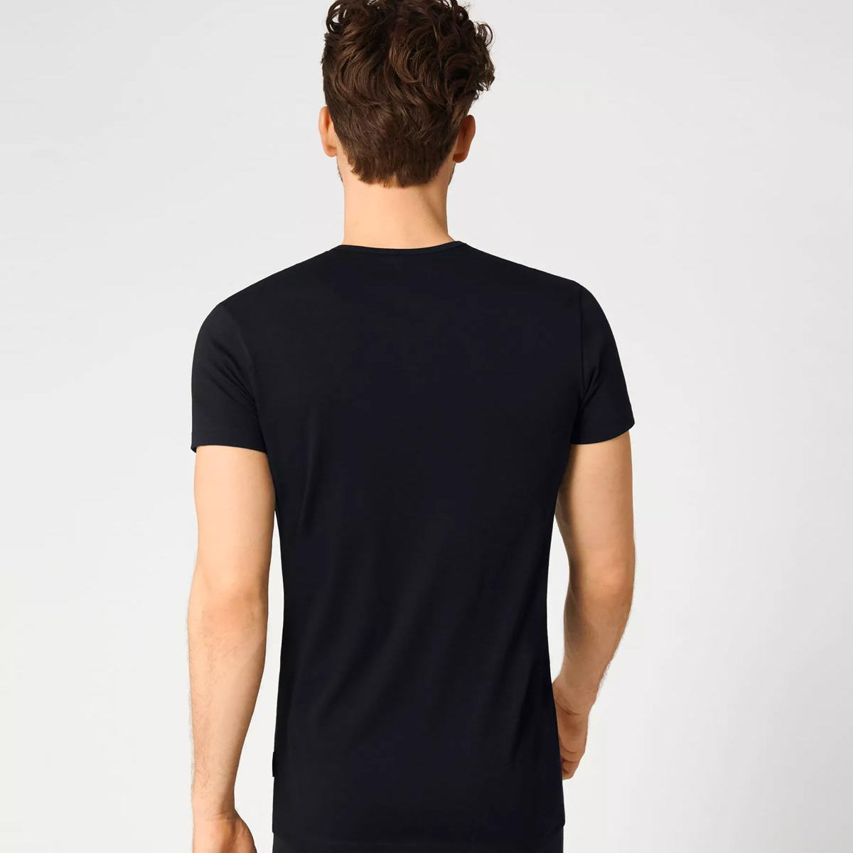 Sloggi Round Neck 2 PACK T-Shirts-Black