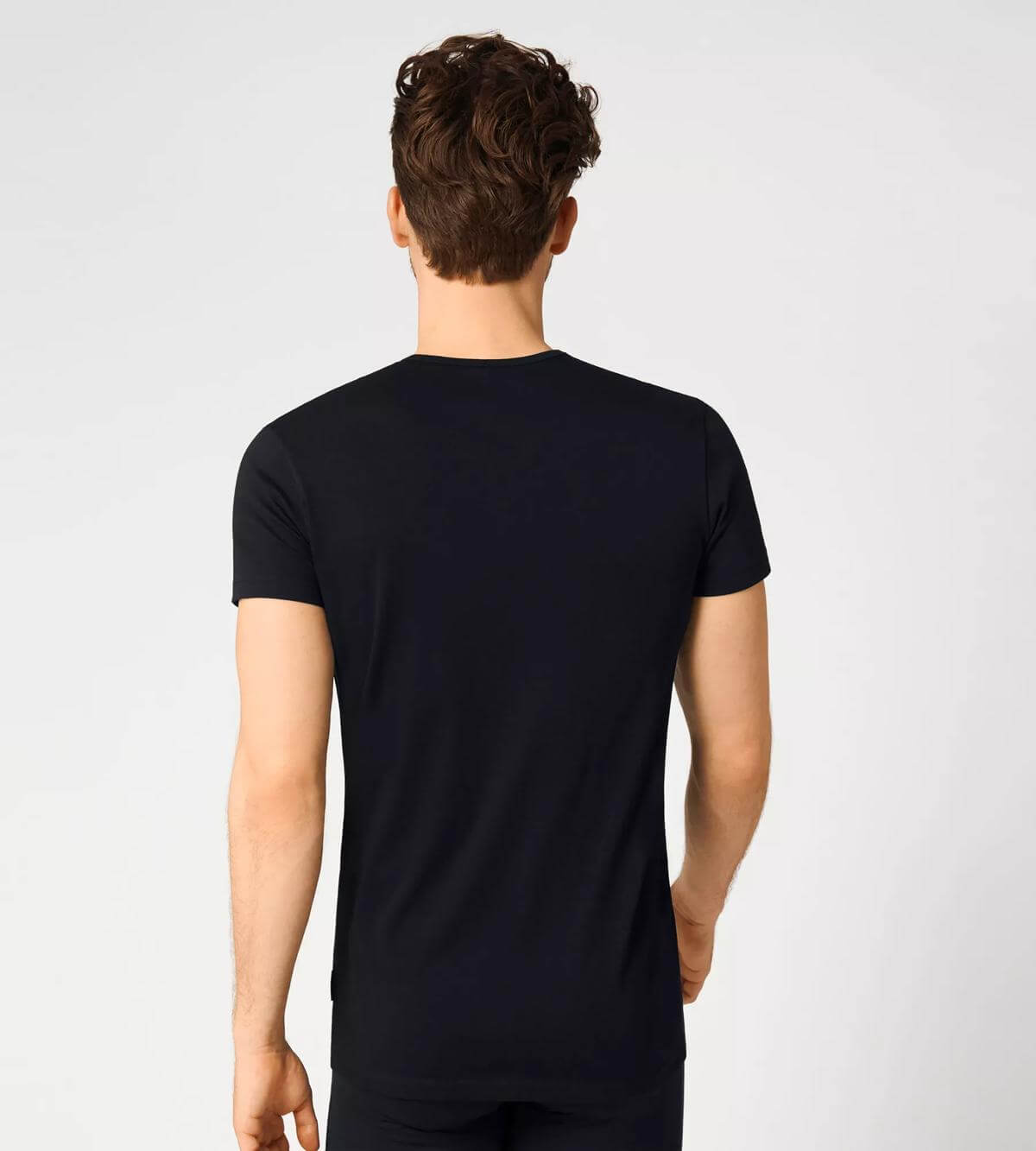 Sloggi Round Neck 2 PACK T-Shirts-Black