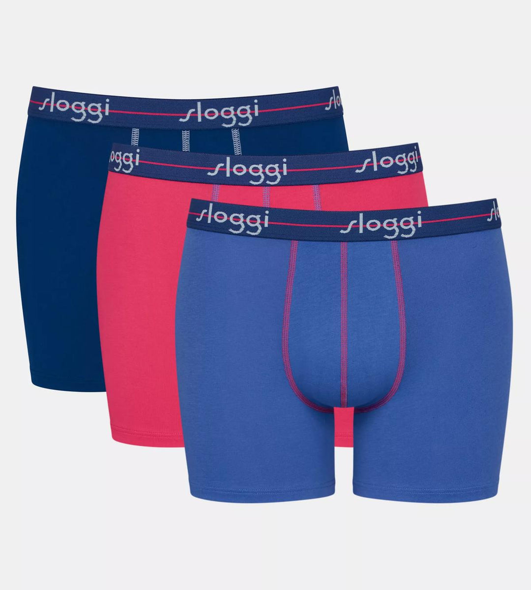 Sloggi Men Start Men's 3 Pack Boxer shorts Dark Combination Trunks