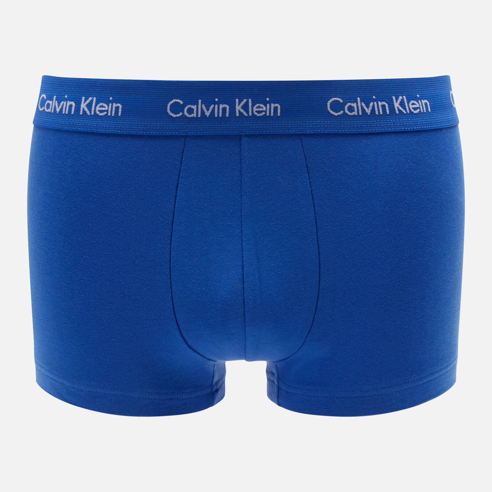Calvin Klein 3 Pack Cotton Stretch –Low Rise Trunks ( Blue / Navy / Black )
