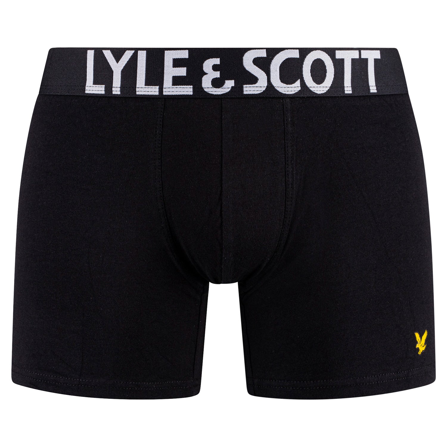 Lyle & Scott 3 Pack Daniel Men's Trunks - Black/Grey/White