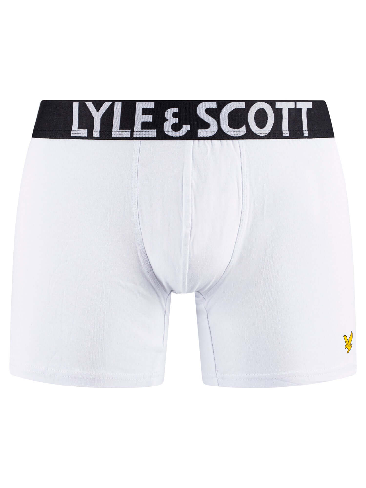 Lyle & Scott 3 Pack Daniel Men's Trunks - Black/Grey/White