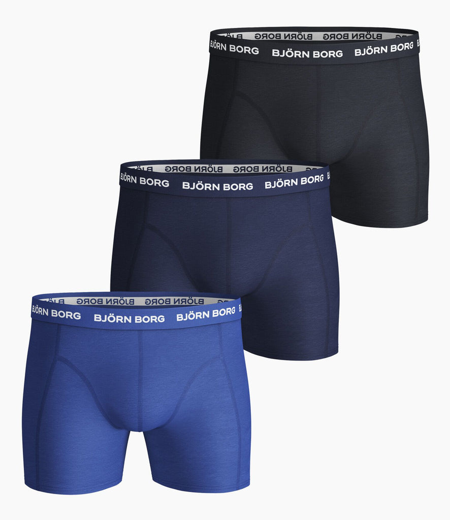 Björn Borg Solid Essentail Boxer Shorts : Skydriver