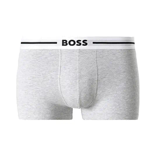 Boss 3 Pack of Stretch-Cotton Trunks - Blue/Burgundy/Grey