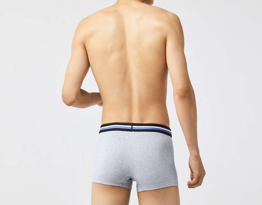 Lacoste - Pack Of 3 Iconic Trunks - With Three Tone Waistband