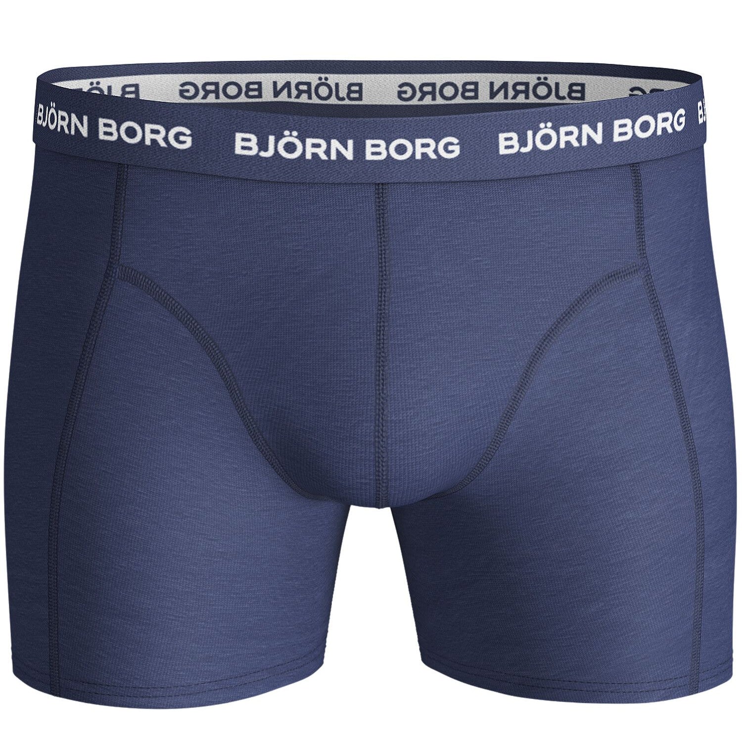 Björn Borg Solid Essential Boxer Shorts - 5PACK - Red/White/Black/Blue