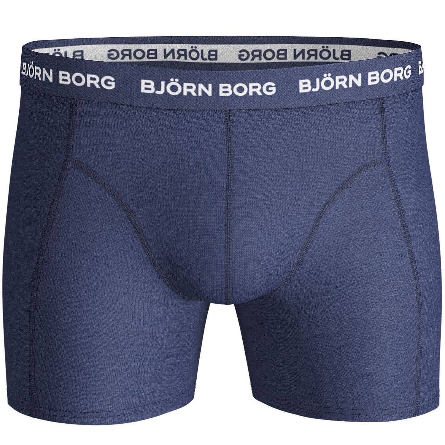 Björn Borg Solid Essential Boxer Shorts - 5PACK - Red/White/Black/Blue