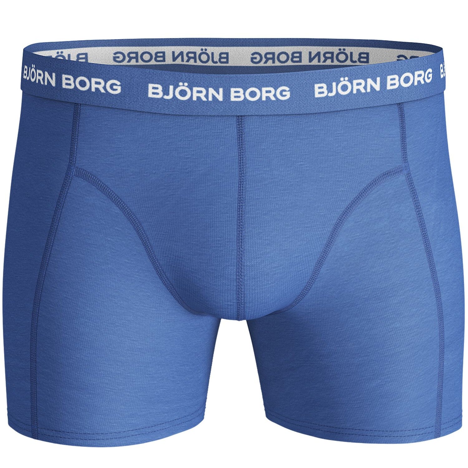 Björn Borg Solid Essential Boxer Shorts - 5PACK - Red/White/Black/Blue