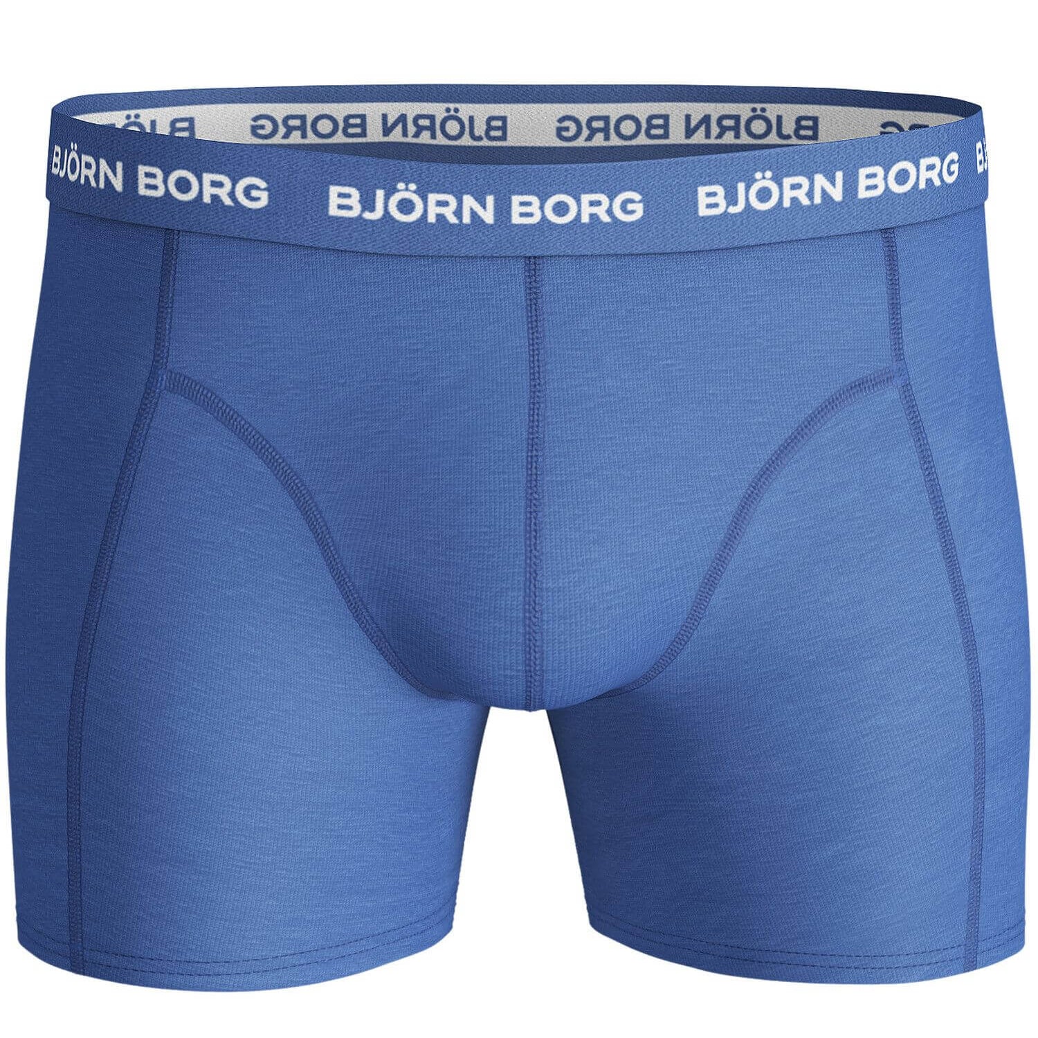 Björn Borg Solid Essential Boxer Shorts - 5PACK - Red/White/Black/Blue