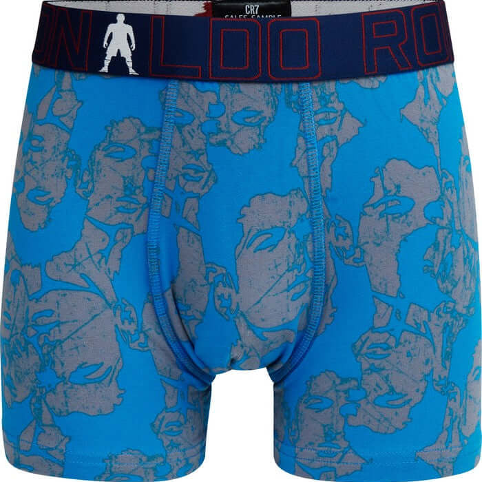 CR7 2-Pack Boy's Cotton Boxer Shorts Trunks - Multicolour -578