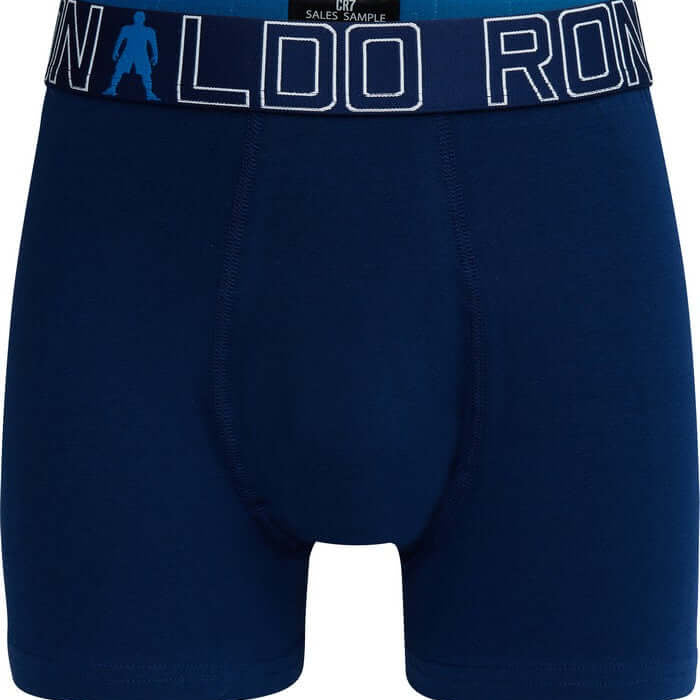 CR7 2-Pack Boy's Cotton Boxer Shorts Trunks - Multicolour 582