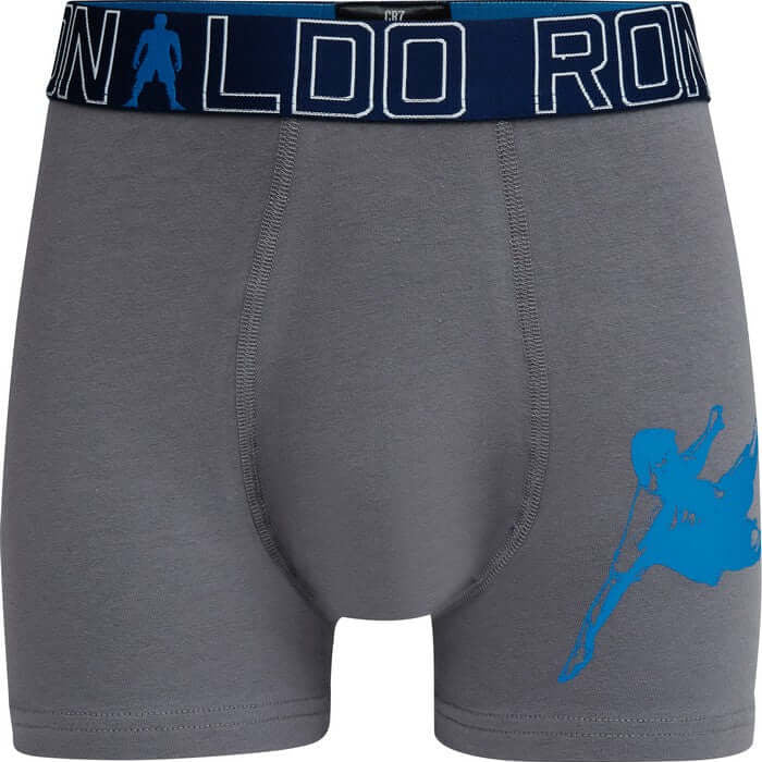 CR7 2-Pack Boy's Cotton Boxer Shorts Trunks - Multicolour 582
