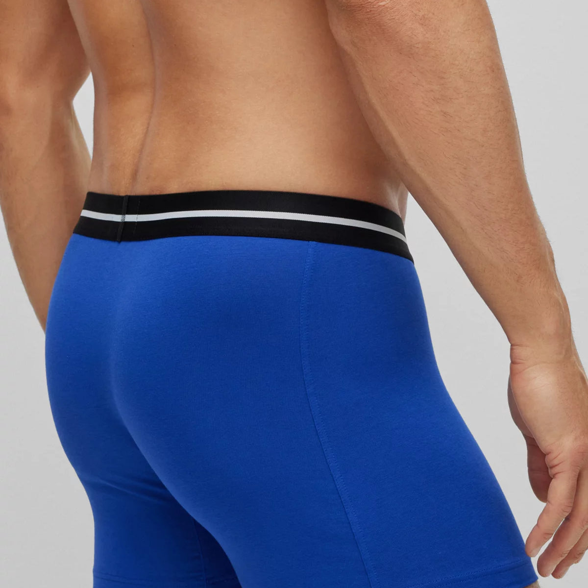 Boss 3 Pack of Stretch Cotton Boxer Briefs - BGN