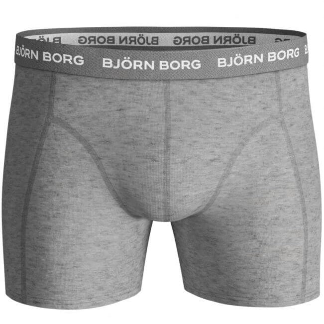 Björn Borg Solid Essential Boxer Shorts - 5PACK - BLUE DEPTHS
