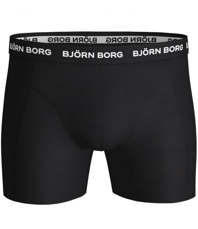 Björn Borg Solid Essential Boxer Shorts - 5PACK - BLUE DEPTHS