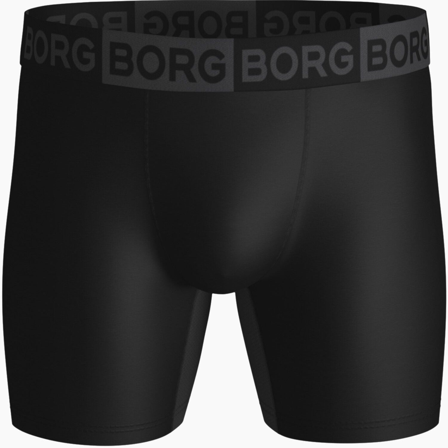 Björn Borg Men's Boxers - Solid Phillips 1-Pack Black Beauty