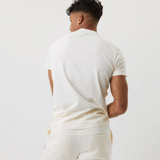 Björn Borg Mens Cotton Centre T-Shirt - Egret