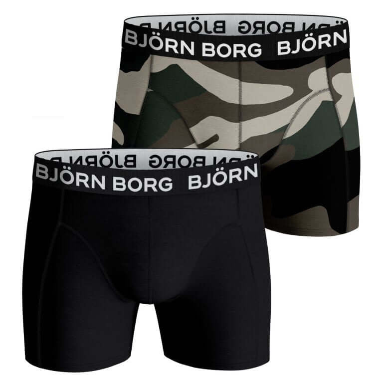 Björn Borg Core Boxer 2-pack ( Black / Camo )
