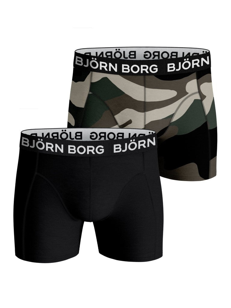 Björn Borg Core Boxer 2-pack ( Black / Camo )
