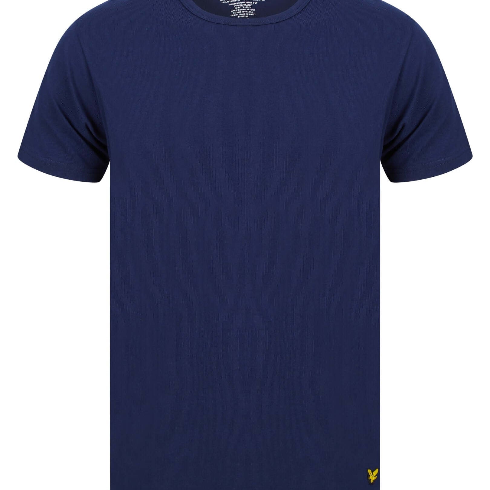 Lyle & Scott 3 Pack 3 Pack August Multi T Shirts - (Wine Tasting - Peacoat - Grey Marl)