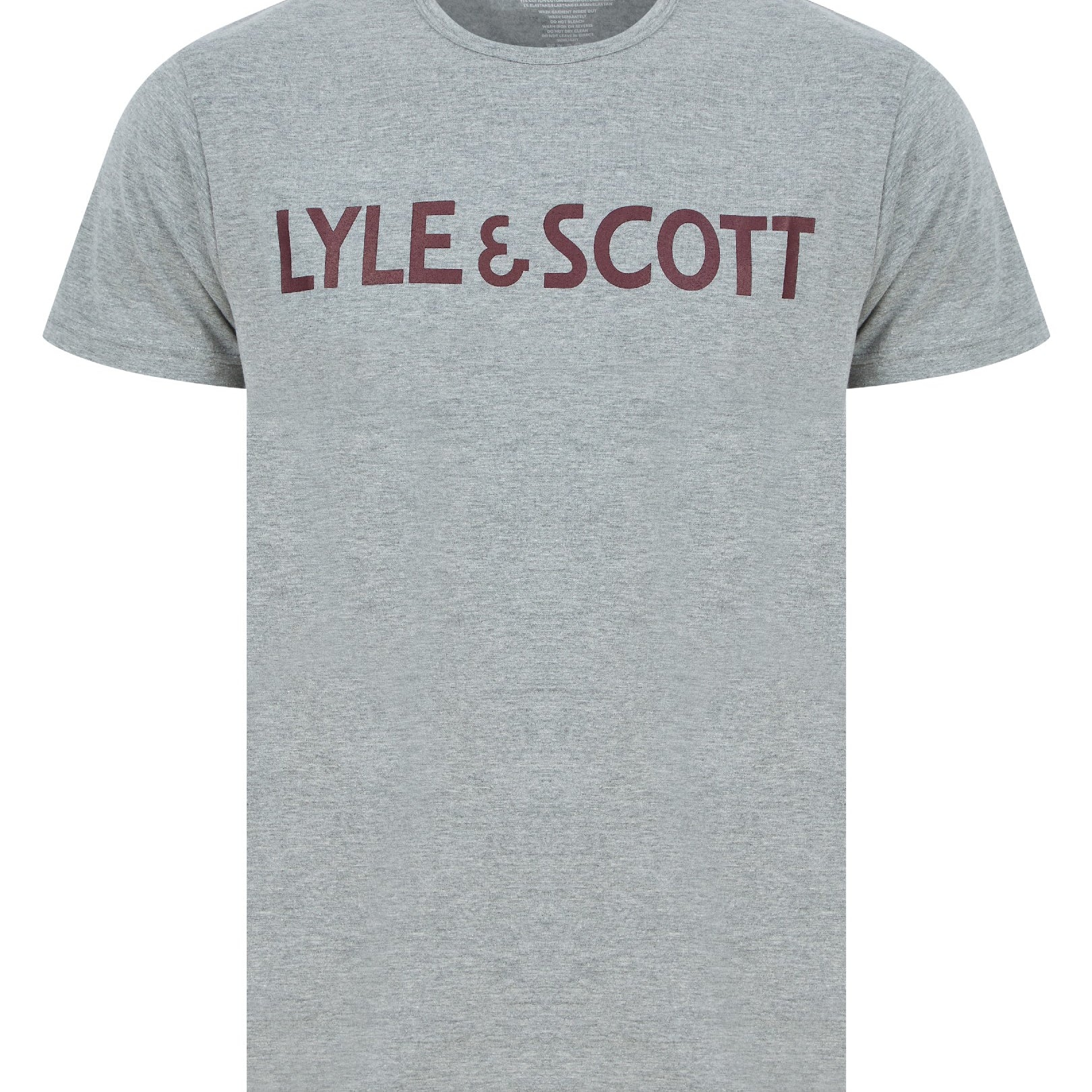 Lyle & Scott 3 Pack 3 Pack August Multi T Shirts - (Wine Tasting - Peacoat - Grey Marl)