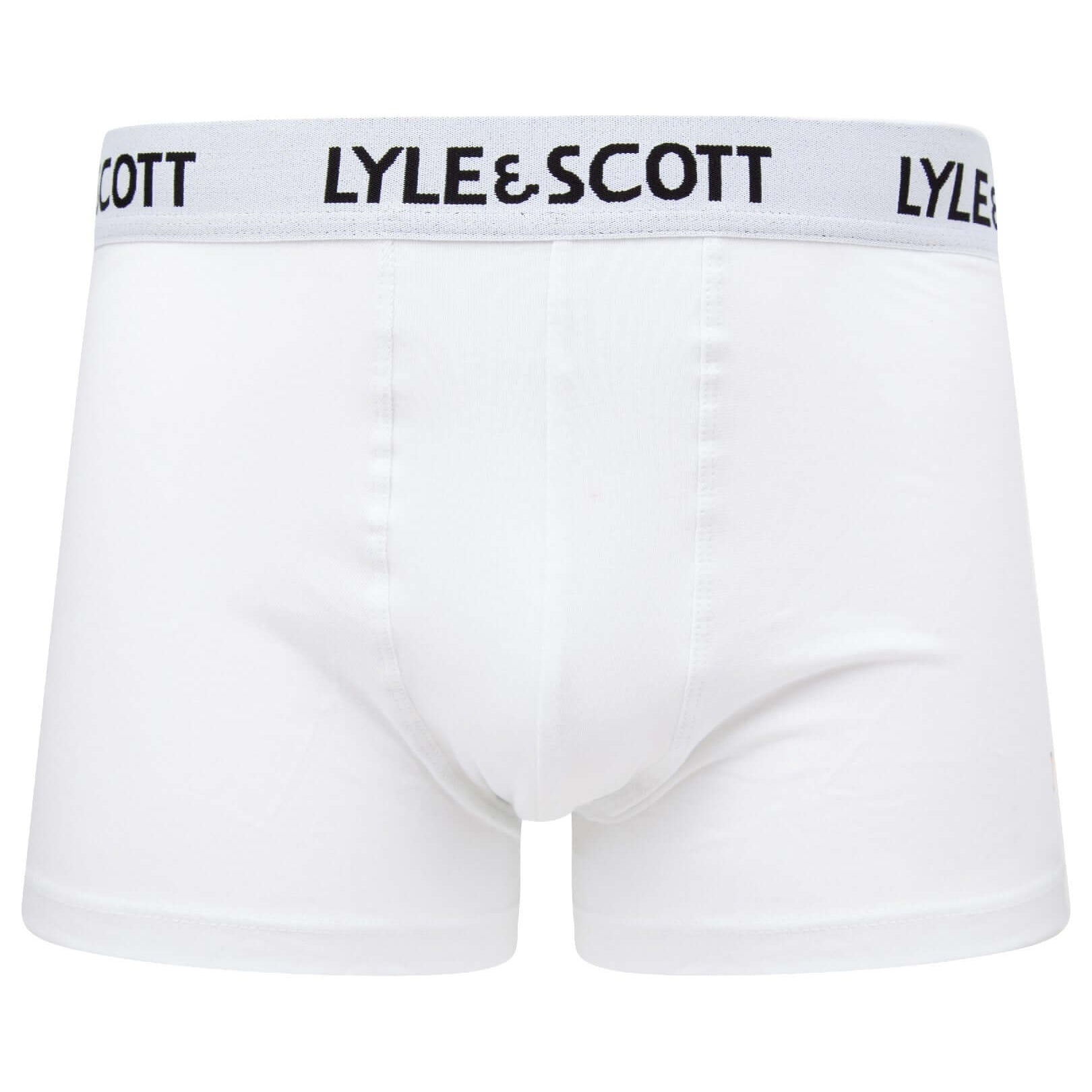 Lyle & Scott 3 Pack Barclay Men's Trunks - Black/Grey/White