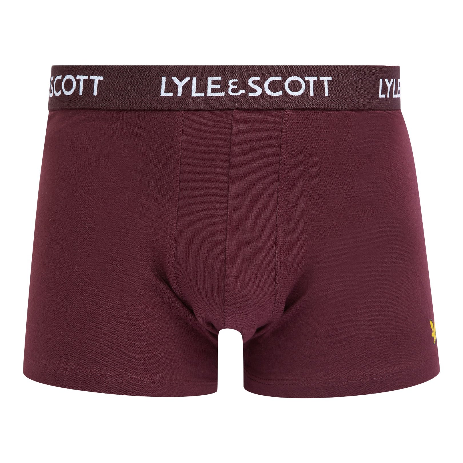 Lyle & Scott Barclays - 3 Pack Seasonal Men's Trunks - Black / Wine Tasting / Grey Marl