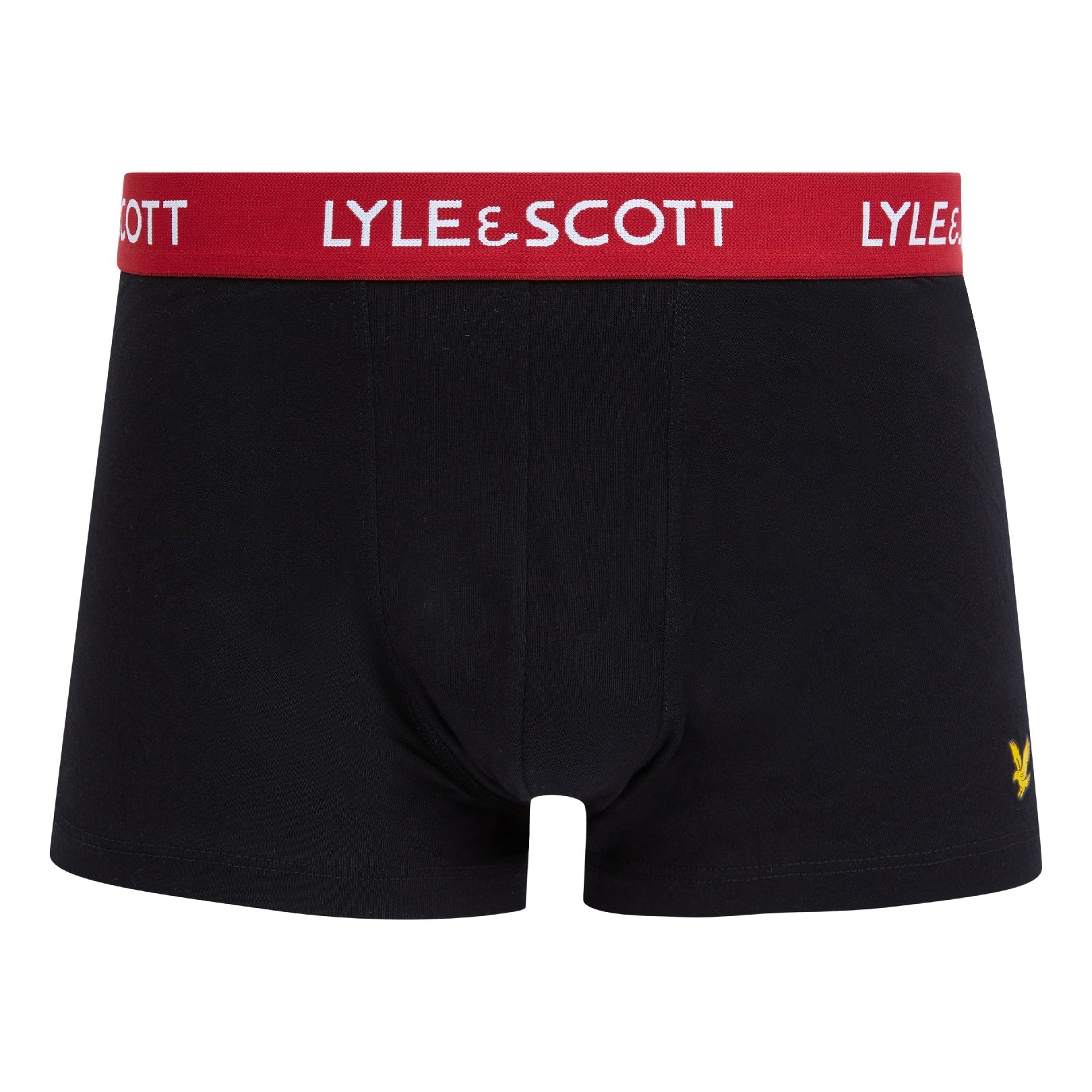 Lyle & Scott 3 Pack Barclay Men's Seasonal Trunks - Black
