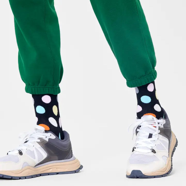 Happy Socks - Big Dot Sock - Black
