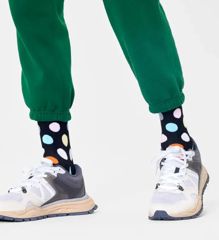 Happy Socks - Big Dot Sock - Black
