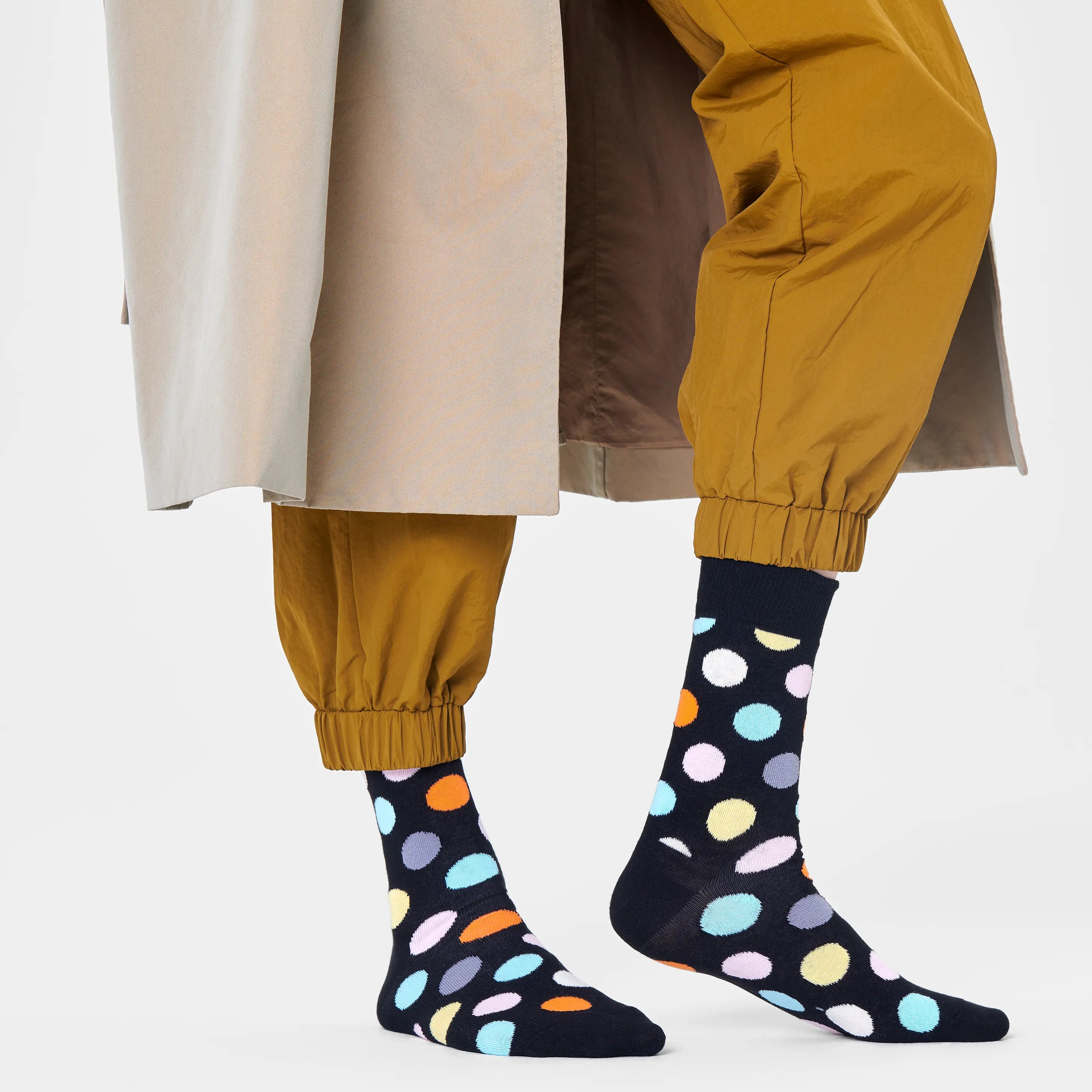 Happy Socks - Big Dot Sock - Black