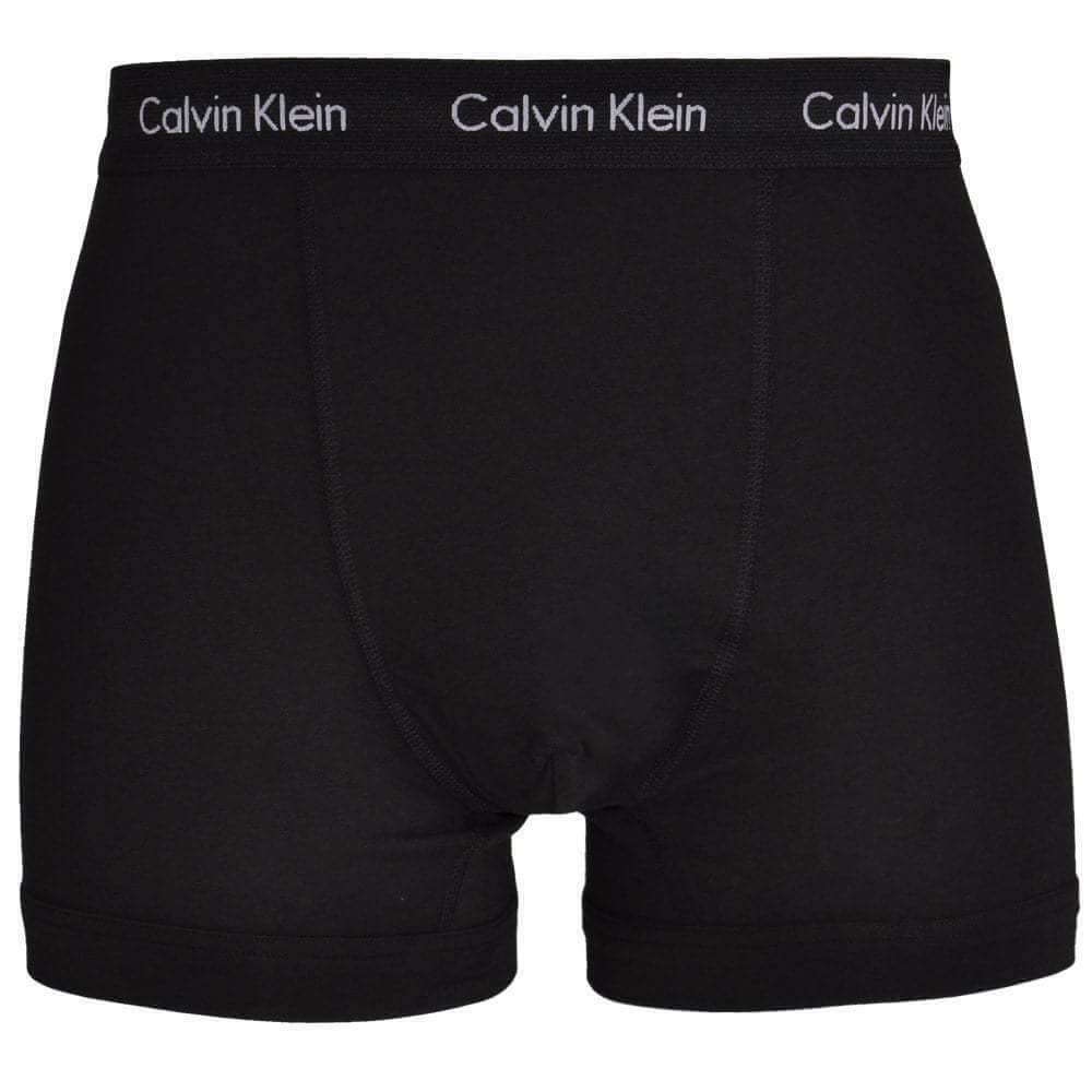 Calvin Klein 3 Pack Cotton Stretch Trunks – Black, 0000U2662G