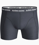 Bjorn Borg Shadeline Essential Boxer Shorts 3-Pack - Total Eclipse