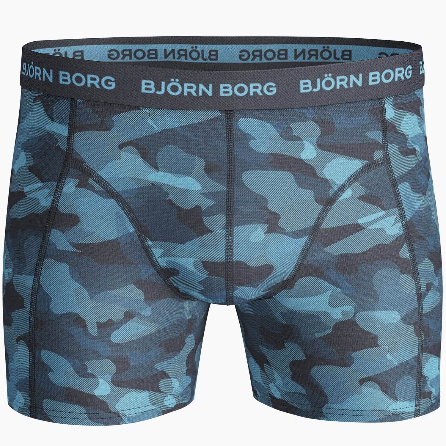 Bjorn Borg Shadeline Essential Boxer Shorts 3-Pack - Total Eclipse