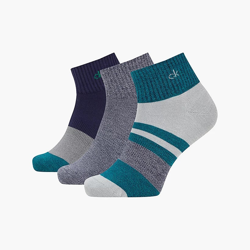 Calvin Klein 3 PACK Ankle Socks