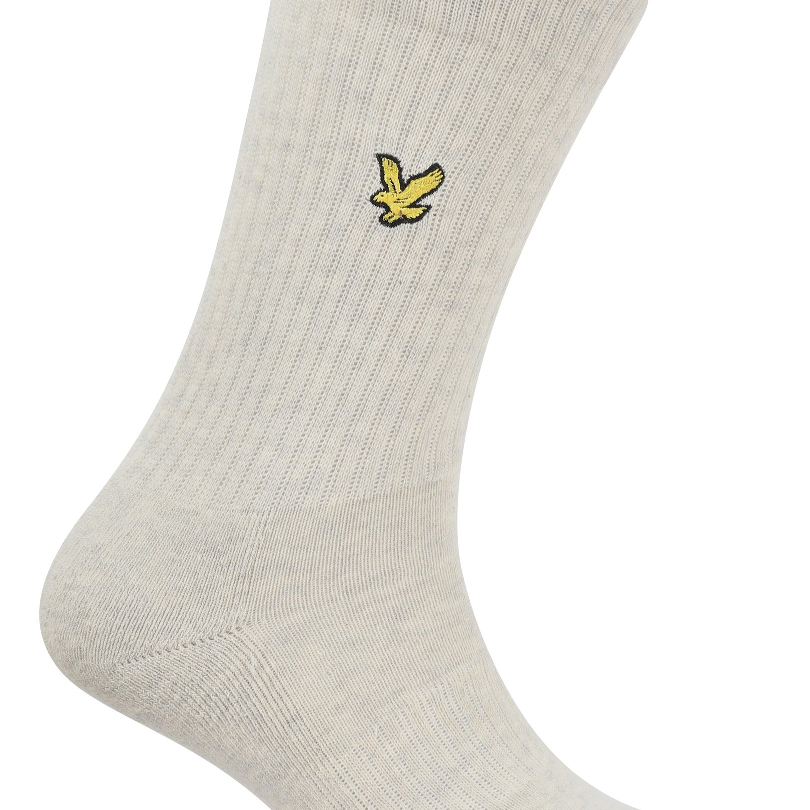 Lyle & Scott Men's 5 Pack Camdyn Sport Socks – Black, White, Grey & Peacoat