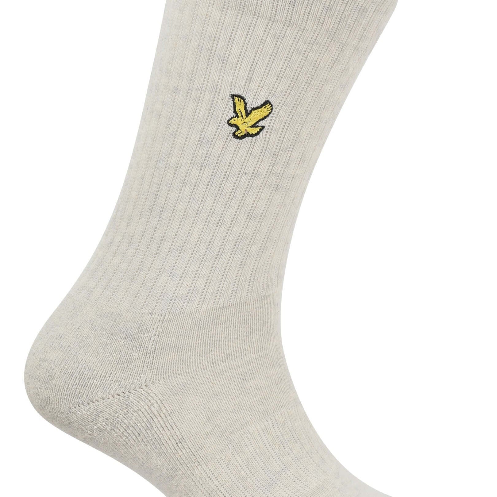 Lyle & Scott Men's 5 Pack Camdyn Sport Socks – Black, White, Grey & Peacoat