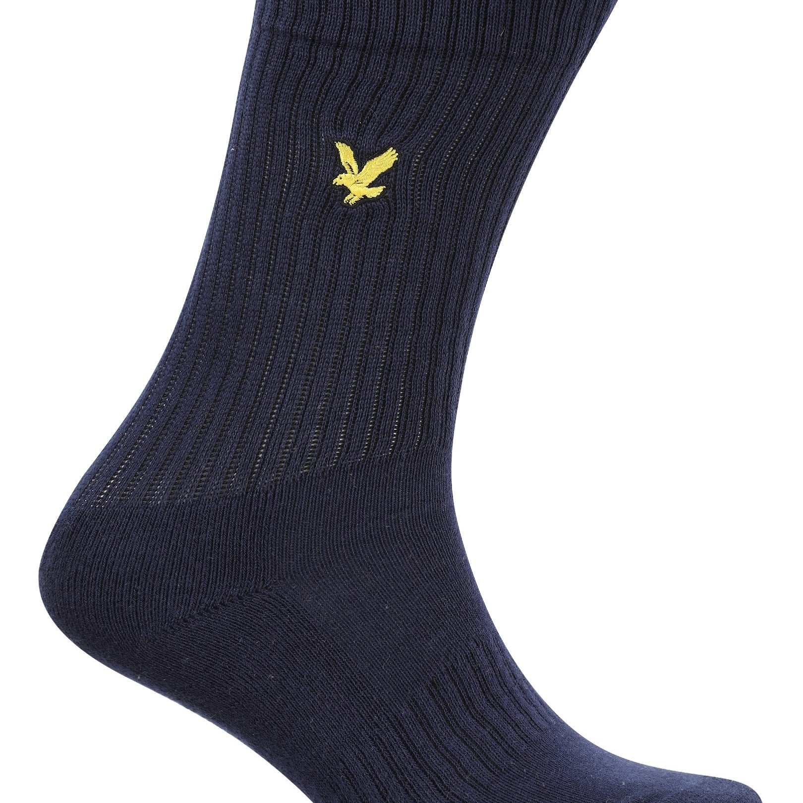 Lyle & Scott Men's 5 Pack Camdyn Sport Socks – Black, White, Grey & Peacoat