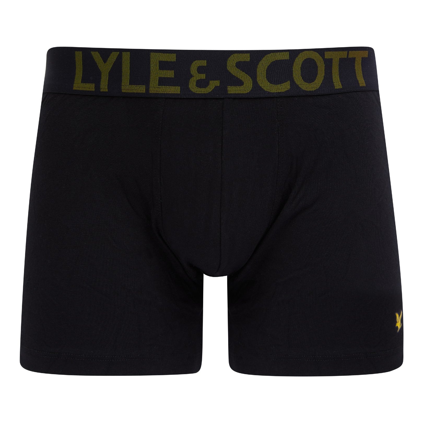Lyle & Scott 3 Pack Daniel Men's Trunks - Black Multi Waistbands