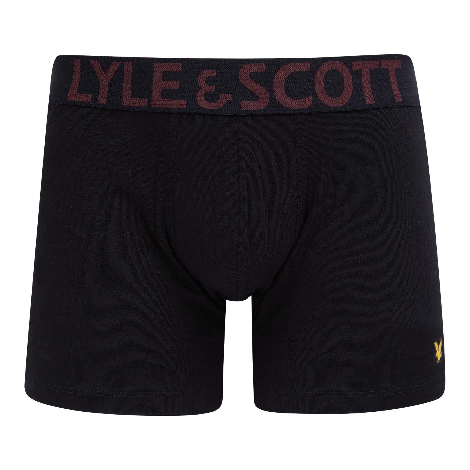 Lyle & Scott 3 Pack Daniel Men's Trunks - Black Multi Waistbands