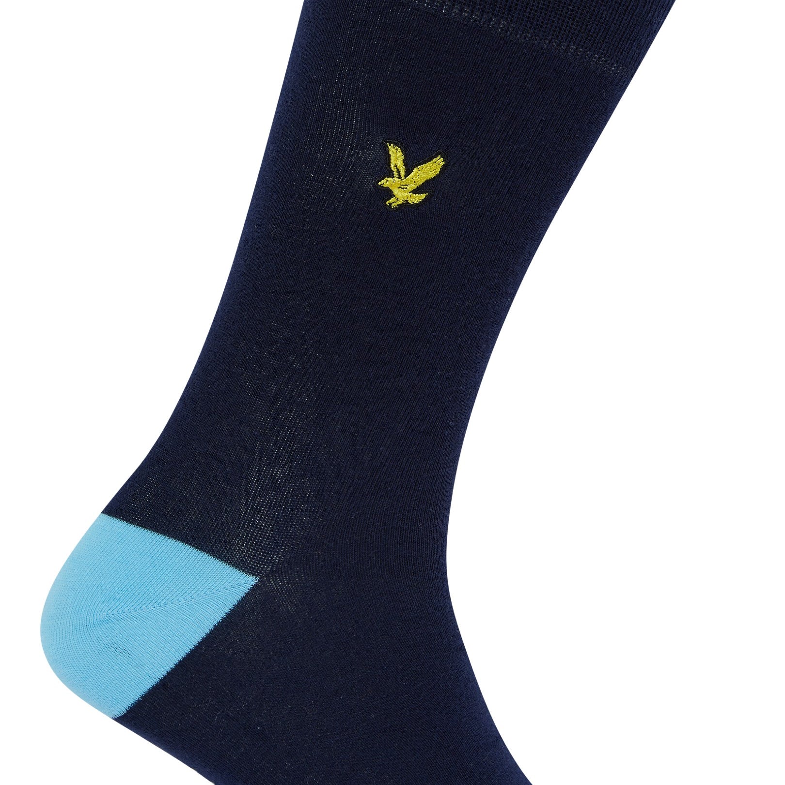 Lyle & Scott 5 Pack Mix Design Socks - Argyle/Chambray Blue/Stripe/Peacoat