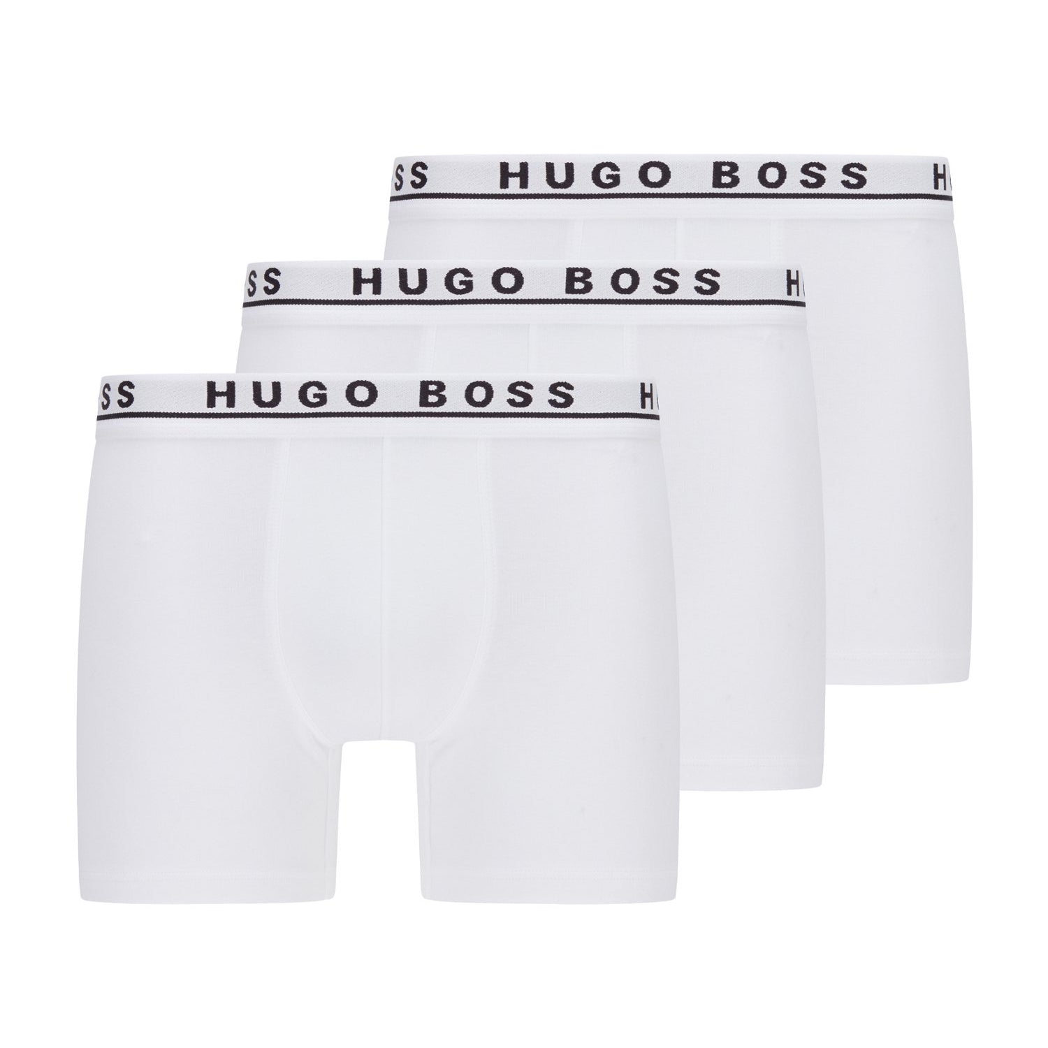 Hugo Boss 3 Pack OF STRETCH-COTTON BOXER BRIEFS - White