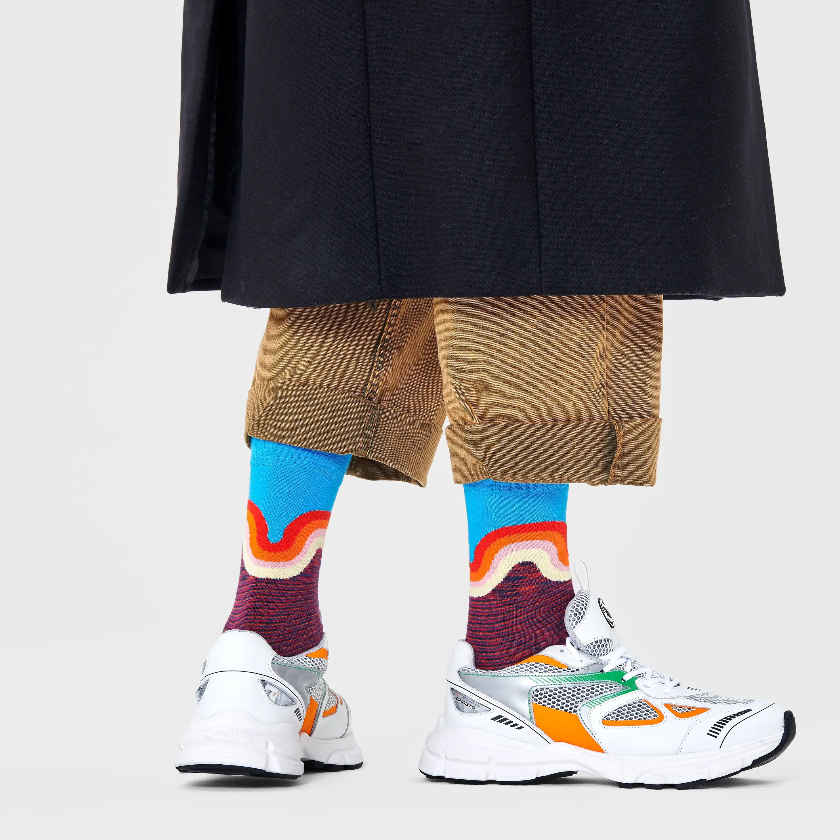 Happy Socks - Jumbo Wave - Red