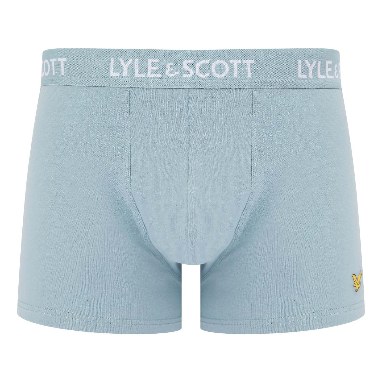 Lyle & Scott 5 Pack Miller Men's Trunks - (Peacoat/White/Arona/Teal/Blue)